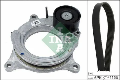 Produktbild von INA 529 0566 10 Keilrippenriemensatz für BMW 1 Schrägheck (F20)