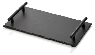 Produktbild von 10 Stück GN Naturschieferplatte mit Griffen 1/2 SLATE LINE
