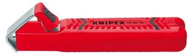 KNIPEX Abisolierer 130 mm mit selbstspannendem Bügel für Rundkabel 4-16 mm