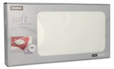 Immagine prodotto di PAPSTAR 82332 Coperta centrale PAPSTAR "soft selection", bianco