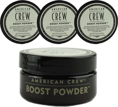 Produktbild von American Crew Classic Styling Boost Powder 3 x 10 g Haarverdichtung Volumenpuder Set