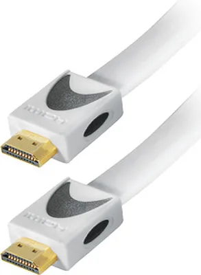 Produktbild von Transmedia High Speed HDMI-Kabel mit Ethernet; HDMI-Stecker 19 pol. - HDMI-Stecker 19 pol., 1,0 m 4K UHD, C 210-1 WF