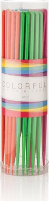 Produktbild von Stielkamm-Set mit 24 Kämmen, 23 cm lang, aus ABS-Kunststoff, Bunt