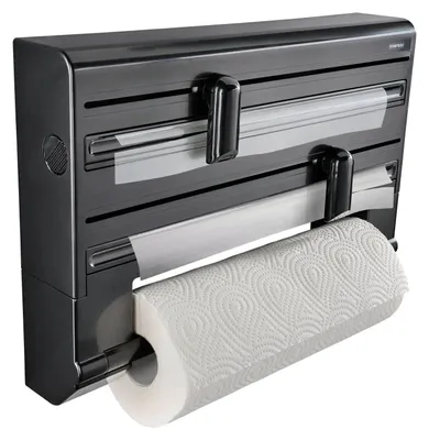 Produktbild von LEIFHEIT Wandrollenhalter Parat Black 115793 4006501257949