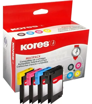 Productafbeelding van Kores Multi-pack inkt voor Brother DCP-J125/DCP-J315W