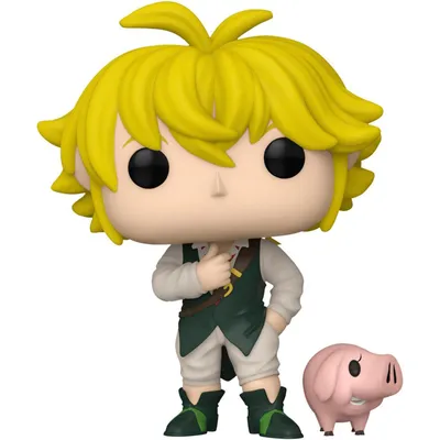 Produktbild von Seven Deadly Sins POP & Buddy! Animation Vinyl Figur Meliodas w/Hawk 9 cm