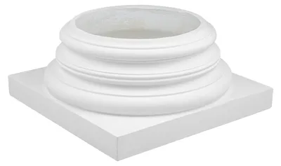Produktbild von Säulen und Halbsäulen rund kanneliert Stuck Auswahl 203mm N3220