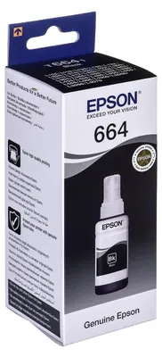 Image de Bouteille d'encre noire Epson T6641 de 70 ml