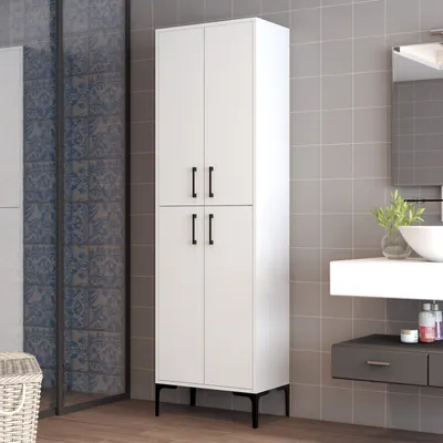 Immagine prodotto di Skye Decor, Berlin A - White, armadi, armadio multiuso, bianco, 60 x 200 x 35 cm