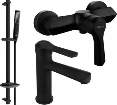 Produktbild von Mexen Sabre DB72 Brausegarnitur, Schwarz - 72104DB72-70