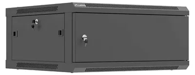 Obrázok produktu pre Lanberg WF01-6604-00B, Nástenný regál, 4U, 60 kg, Koľajnice racku, 16 kg