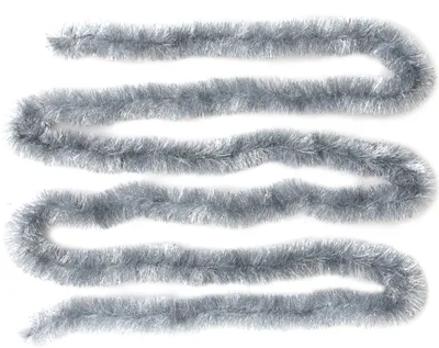Produktbild von Girlande Lametta Doxa Silber Ø 150 mm x 6 m