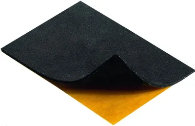 Produktbild von Hettich Antirutschpads schwarz 50 x 85 x 1.5 mm - 5 Stück