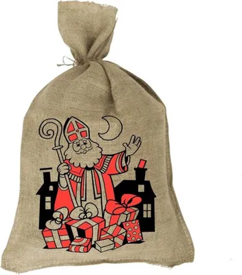 Productafbeelding van Sinterklaaszak, groot formaat, 100x60 cm