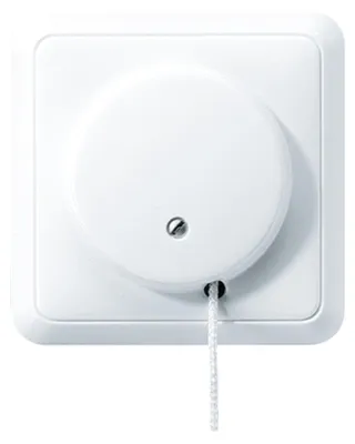 Produktbild von JUNG 5506 ZU WW - Zugkettenschalter - Verkabelt - Weiß - Duroplast - 250 V - 10 A