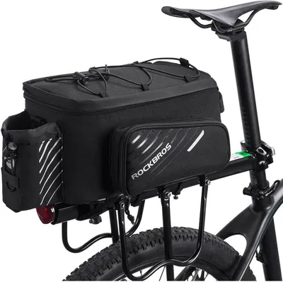 Immagine prodotto di ROCKBROS borsa bici borsa portapacchi borsa bici borsa portapacchi con parapioggia DHL