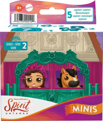 Immagine prodotto di Mattel HBP28 Spirit Precious Ponies & Friends Asst AW21, multicolore