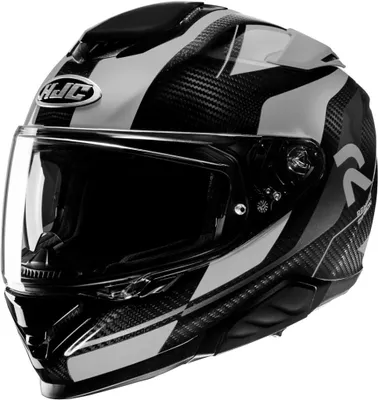 Produktbild von HJC RPHA71 CARBON HAMIL Integralhelm schwarz-grau MC5 XL XL in grau/schwarz