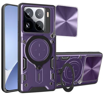 Produktbild von Techsuit CamGuard Pro Back Cover Hülle für Xiaomi 15 Pro - Lila