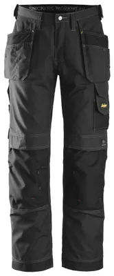 Produktbild von Snickers Workwear Rip-stop Pockets Arbeitshose Schwarz 48 Schwarz 48