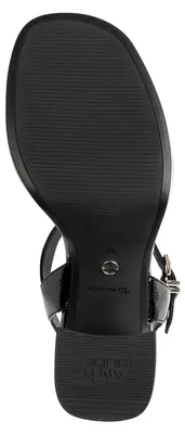Produktbild von Tamaris Damen Sandalette mit Plateau und Blockabsatz 1-28317-46, Größe:37 EU, Farbe:Schwarz