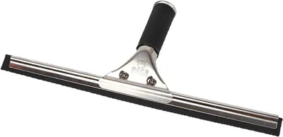 Imagen del producto de Raspador de acero inoxidable, ideal para duchas y ventanas, para la limpieza de espejos y superficies de vidrio
