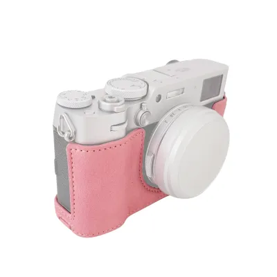 Obrázek produktu pro Přenosné ochranné pouzdro na fotoaparát, brašna na fotoaparát v retro stylu, pouzdro s otvorem ve spodní části, s ramenním popruhem, náhrada za fotoaparát Fujifilm X100VI