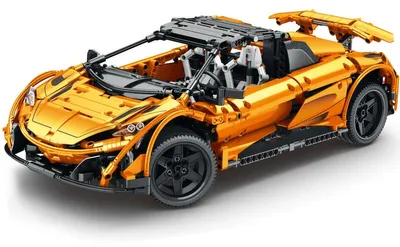 Immagine prodotto di Reobrix 11004-D Modello di auto sportiva cabriolet a incastro RC 1886 pezzi