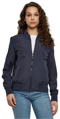 Immagine prodotto di Giacca bomber da donna Urban Classics Ladies Light Bomber Jacket blu navy - M