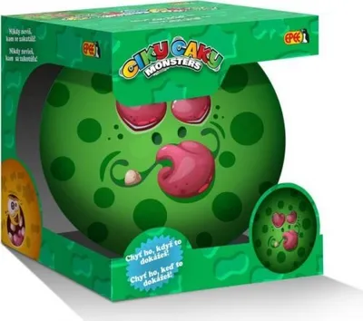 Produktbild von Ciky Caky Monster – verrückter Ball – grün