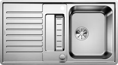 Produktbild von BLANCO 523663 Edelstahlspüle CLASSIC Pro 5 S-IF mit Excenterbedienung / Auflagespüle / Flächenbündig / Spüle