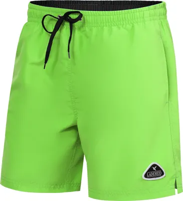 Produktbild von Ladeheid Herren Badehose Badeshorts Beachshorts Schwimmhose LAZA1002 (Hellgrün Schwarz, S)
