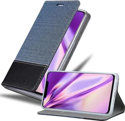 Zdjęcie produktu dla Etui ochronne Cadorabo do Huawei MATE 20 PRO w kolorze niebieskim etui na telefon komórkowy pokrowiec na książkę