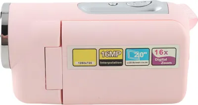 Obrázek produktu pro Dětská videokamera 16MP 1080P HD 16X 2,0" barevný TFT displej digitální rekordér