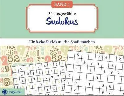 Obrázok produktu pre Einfache Sudokus für Senioren, die Spaß machen. Rätsel-Spaß, Beschäftigung und Gedächtnistraining für Senioren. Auch mit Demenz. Großdruck.