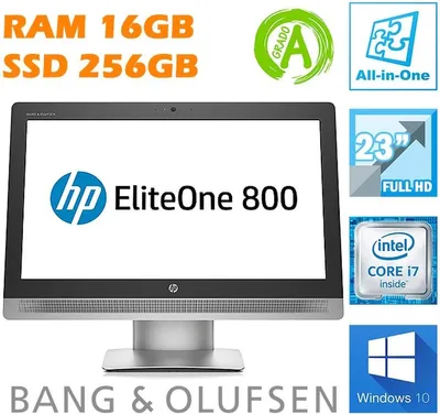 Immagine prodotto di Pc Computer Desktop Aio All In One Hp 800 G2 23" I7 6700 16gb Nvme 256gb