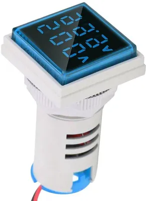 Obrázek produktu pro Modrý digitální tester napětí 22 mm pro automobily a motocykly