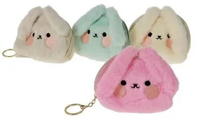 Image de Porte-monnaie en peluche MIX - ADAR