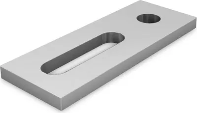 Produktbild von K2 Adapterblech f.M10 2002544 Stockschraube u.Solarbefestiger 40x90mm