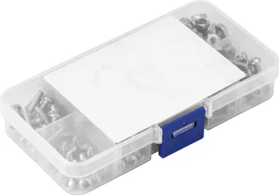 Produktbild von 260pcs /set #6-32 Edelstahl Kreuz Pan Head Maschinenschrauben Sortiment Kit