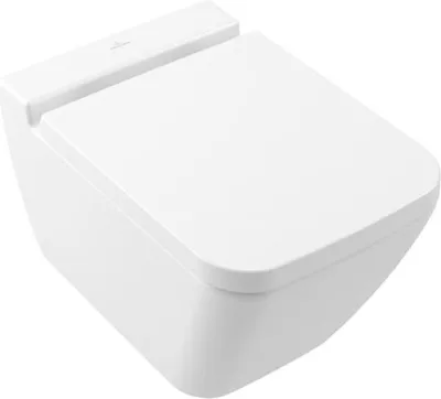 Zdjęcie produktu dla Villeroy & Boch Finion - Závěsné WC, DirectFlush, CeramicPlus, Stone White 4664R0RW