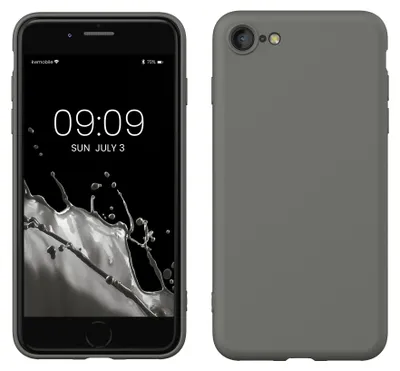 Produktbild von kwmobile Handyhülle für iPhone SE 2022 Hülle / iPhone SE 2020 / iPhone 8 / iPhone 7, für iPhone SE Hülle - Schutzhülle für kabelloses Laden - Case in