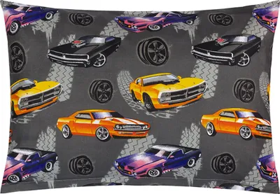 Obrázok produktu pre Bavlnenný vankúš - 40x60 cm - sivý, žltý, čierny, fialový