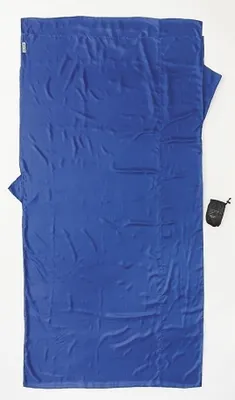 Produktbild von Cocoon TravelSheet XL Seide Hüttenschlafsack (Wärmeleistung +5,3°C / Max. Körpergröße 210cm / Gewicht 0,22kg) ultramarine blue