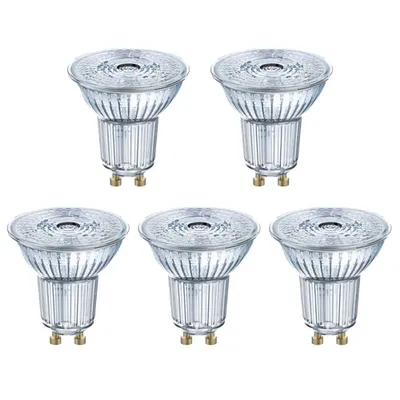 Produktbild von Osram LED-Reflektorlampe 5er Set GU10 PAR16 4,5W 3000K