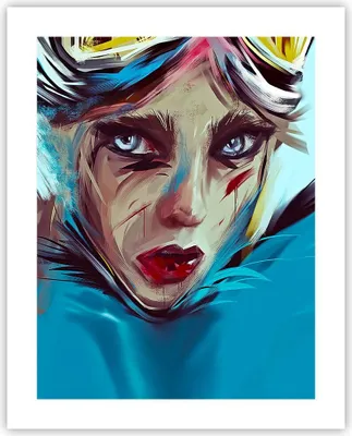 Produktbild von Poster - Poster ohne Rahmen - Stück Modern Frau - 40x50 cm - Wand Bild - Wanddeko - Wandbilder - Kunstposter - Wandposter - Bilder - Kunstdruck - Wanddekoration - Wandbild - P2XPA40x50-4650
