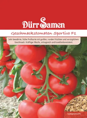 Artikelbild 1 von 'Geschmackstomate Sportivo F1' aus der Kategorie Tomatensamen