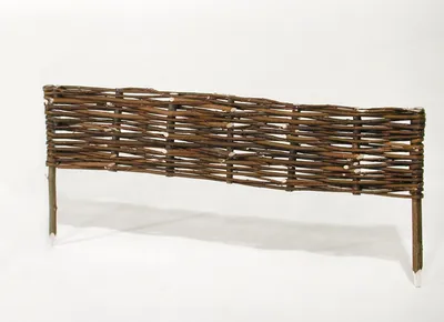 Produktbild von Beeteinfassung Weide 120 x 20cm