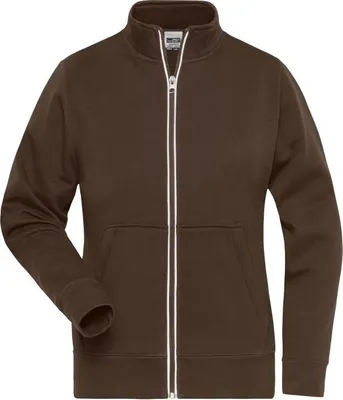 Produktbild von Ladies' Doubleface Work Jacket -  SOLID - brown, Gr. S