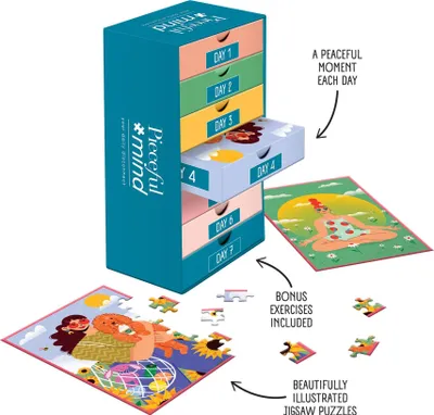 Immagine prodotto di Pieceful mind - Prenditi un momento - puzzle 54 tessere